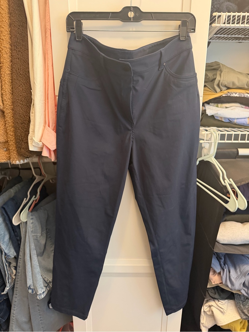 Lululemon City Sleek 5 Pocket 7/8 Pant True Navy size 10